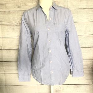 BeachLunchLounge | Striped Button Down Shirt